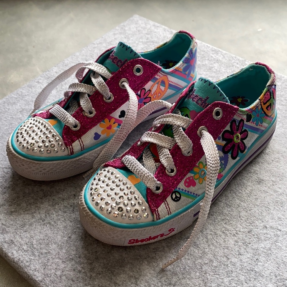 Skechers Twinkle Toes Girls Sneaker